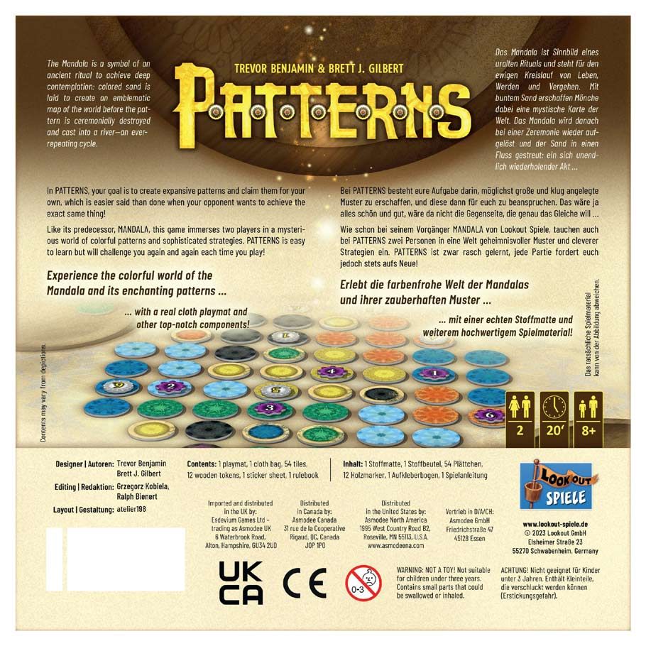 Patterns : A Mandala Game